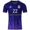 Original Fußballtrikot Argentinien L. MARTINEZ 22 Auswärtstrikot WM 2022 Für Herren